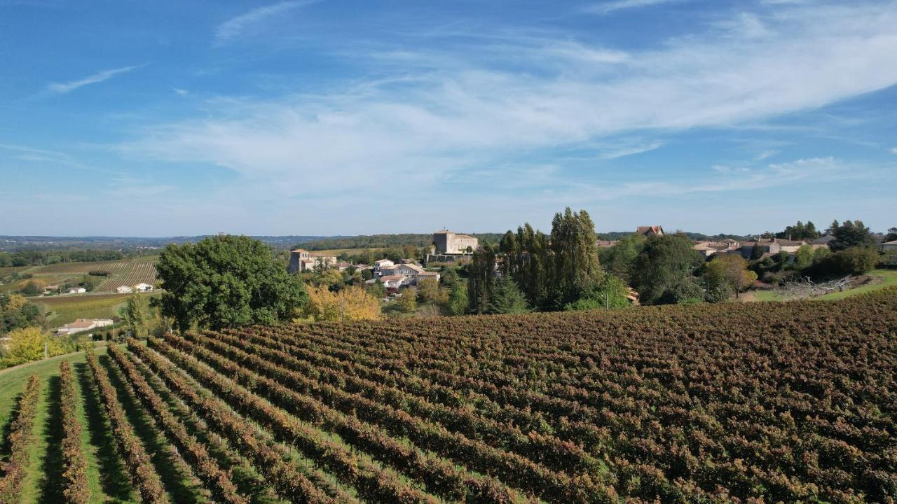 Romantic Gite Nr St Emilion With Private Pool And Views To Die For Pujols  Exteriör bild